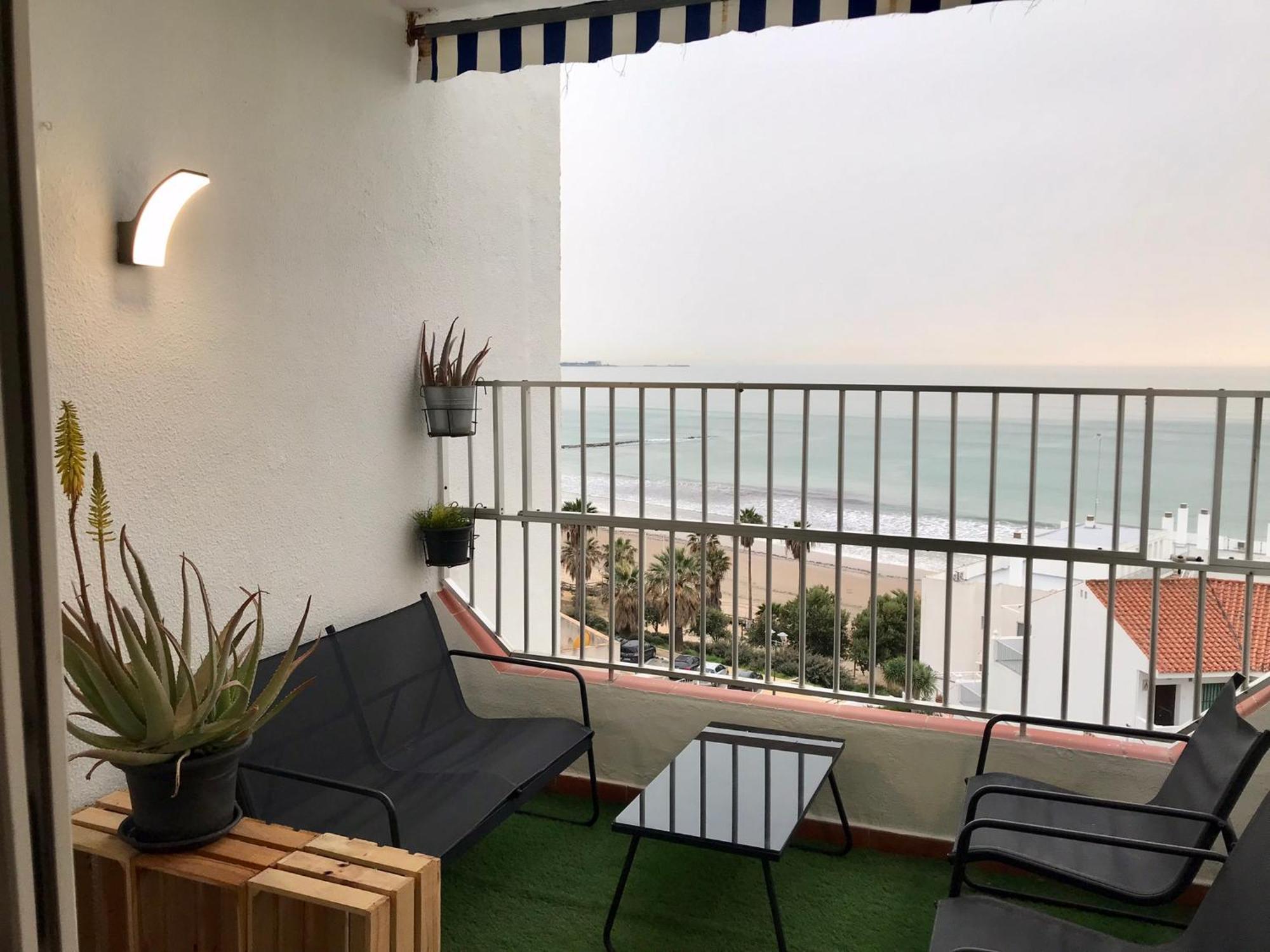 Apartamento Cloe con terraza y vistas al Mar El Puerto de Santa María Exterior foto